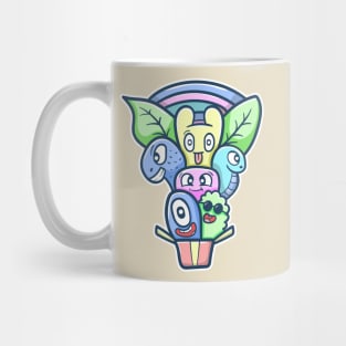 Kawaii doodle monster Mug